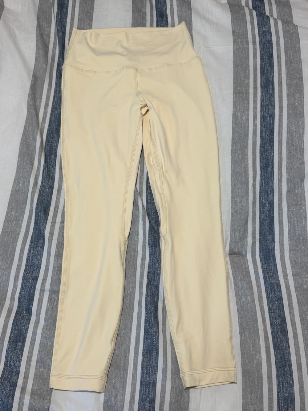 lululemon athletica Cream High-Rise Leggings